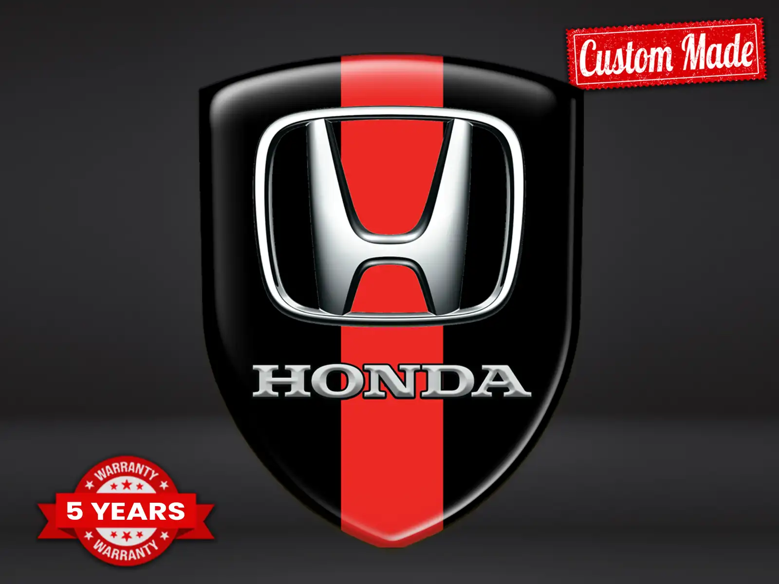 Honda Vinilos Traseros Autos Resistentes Edición Limitada